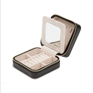 WOLF Caroline Leather Zip Travel Case